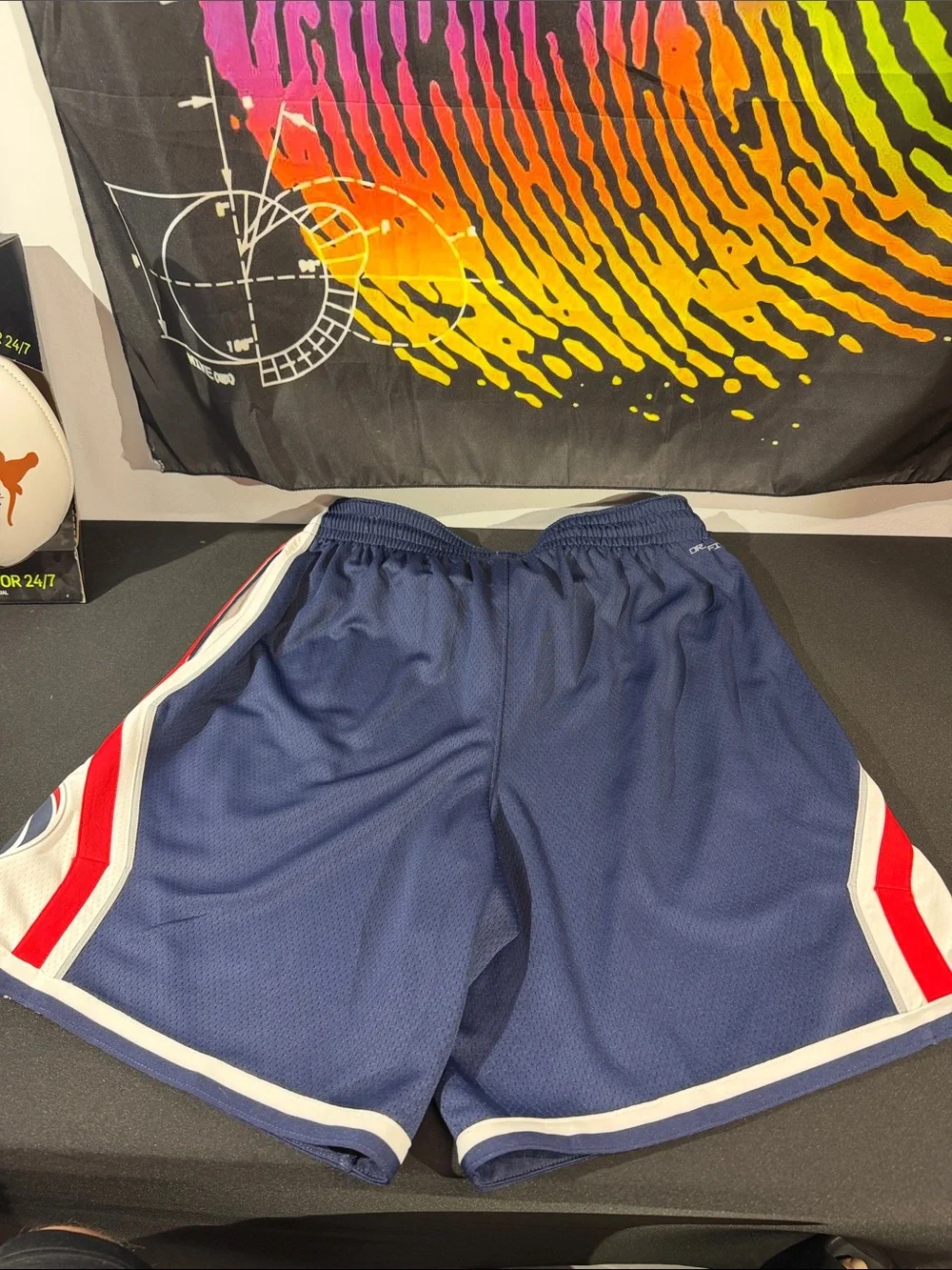 Jordan x NBA Washington Wizards Navy Blue Basketball Shorts